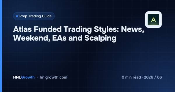 Atlas Funded Trading Styles: News, Weekend, EAs and Scalping cover illustration