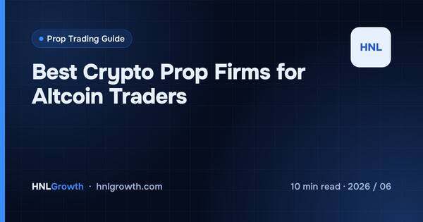 Best Crypto Prop Firms for Altcoin Traders cover illustration