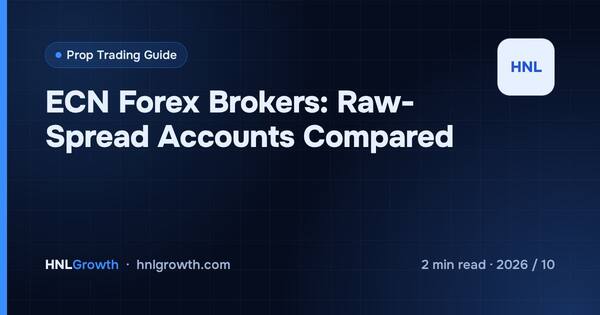 ECN Forex Brokers: Raw-Spread Accounts Compared cover illustration
