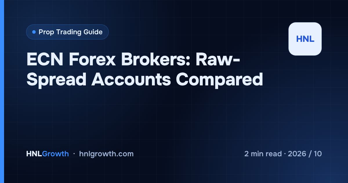 ECN Forex Brokers: Raw-Spread Accounts Compared — cover image