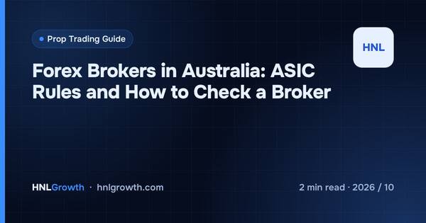 Forex Brokers in Australia: ASIC Rules and How to Check a Broker cover illustration