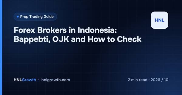 Forex Brokers in Indonesia: Bappebti, OJK and How to Check cover illustration
