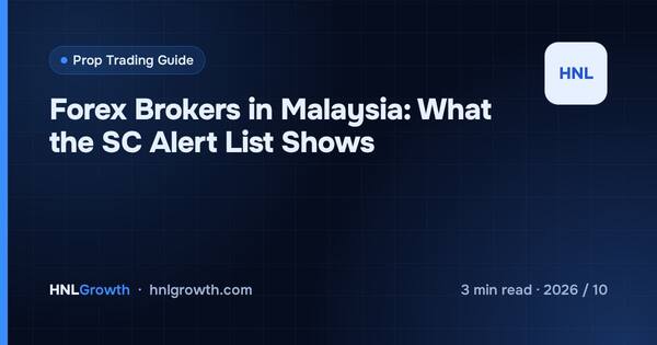 Forex Brokers in Malaysia: What the SC Alert List Shows cover illustration