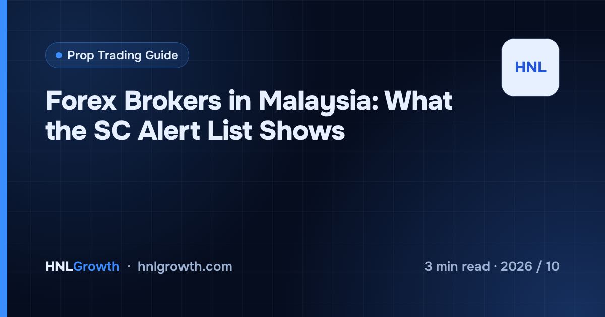 Forex Brokers in Malaysia: What the SC Alert List Shows — cover image