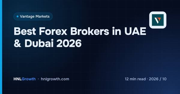 Best Forex Brokers in UAE & Dubai 2026 cover illustration