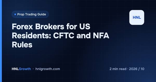 Forex Brokers for US Residents: CFTC and NFA Rules cover illustration
