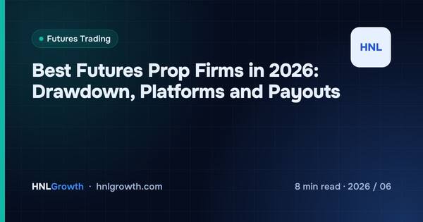 Best Futures Prop Firms in 2026: Drawdown, Platforms and Payouts cover illustration
