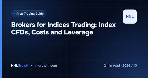 Brokers for Indices Trading: Index CFDs, Costs and Leverage cover illustration