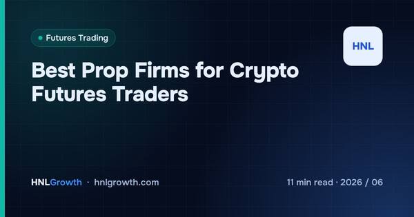 Best Prop Firms for Crypto Futures Traders cover illustration