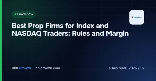 Best Prop Firms for Index and NASDAQ Traders: Rules and Margin cover illustration