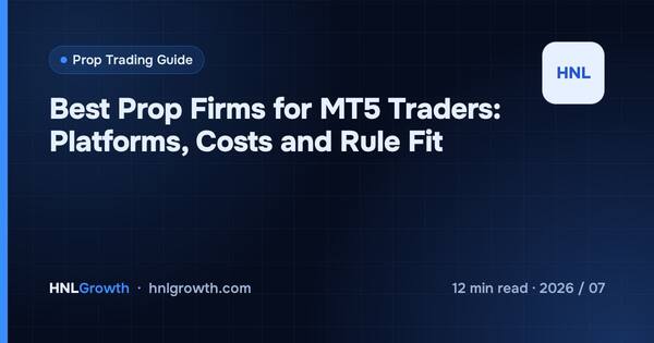 Best Prop Firms for MT5 Traders: Platforms, Costs and Rule Fit cover illustration