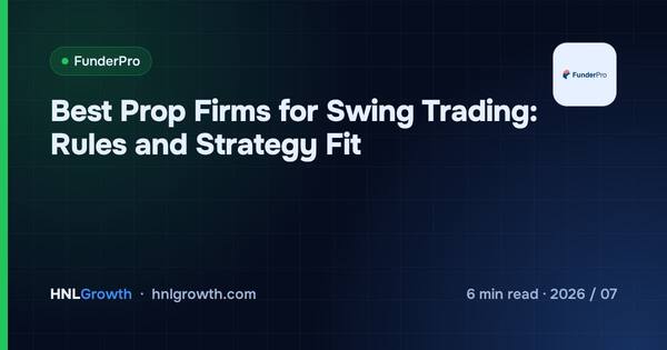 Best Prop Firms for Swing Trading: Rules and Strategy Fit cover illustration