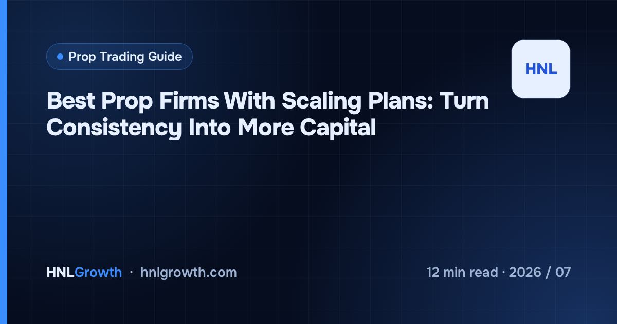 Best Prop Firms With Scaling Plans: Turn Consistency Into More Capital — cover image