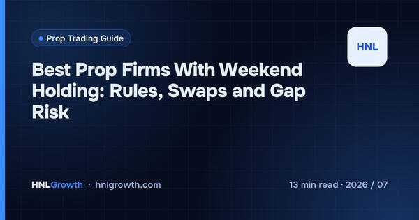 Best Prop Firms With Weekend Holding: Rules, Swaps and Gap Risk cover illustration