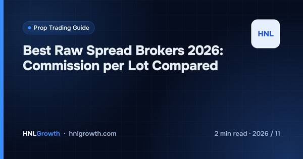 Best Raw Spread Brokers 2026: Commission per Lot Compared cover illustration