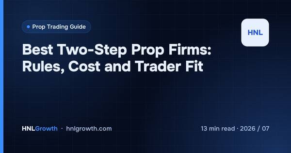 Best Two-Step Prop Firms: Rules, Cost and Trader Fit cover illustration