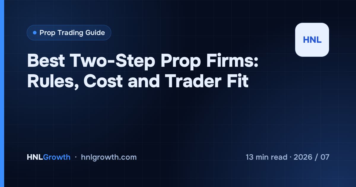 Best Two-Step Prop Firms: Rules, Cost and Trader Fit — cover image