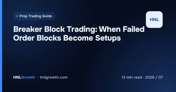 Breaker Block Trading: When Failed Order Blocks Become Setups cover illustration