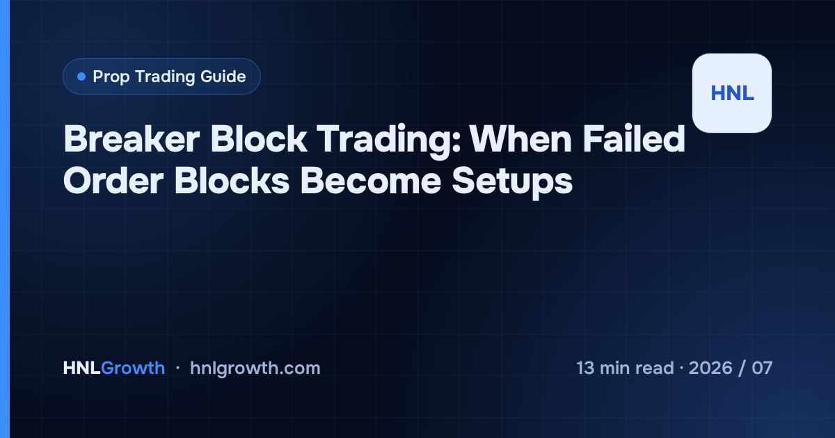 Breaker Block Trading: When Failed Order Blocks Become Setups — cover image