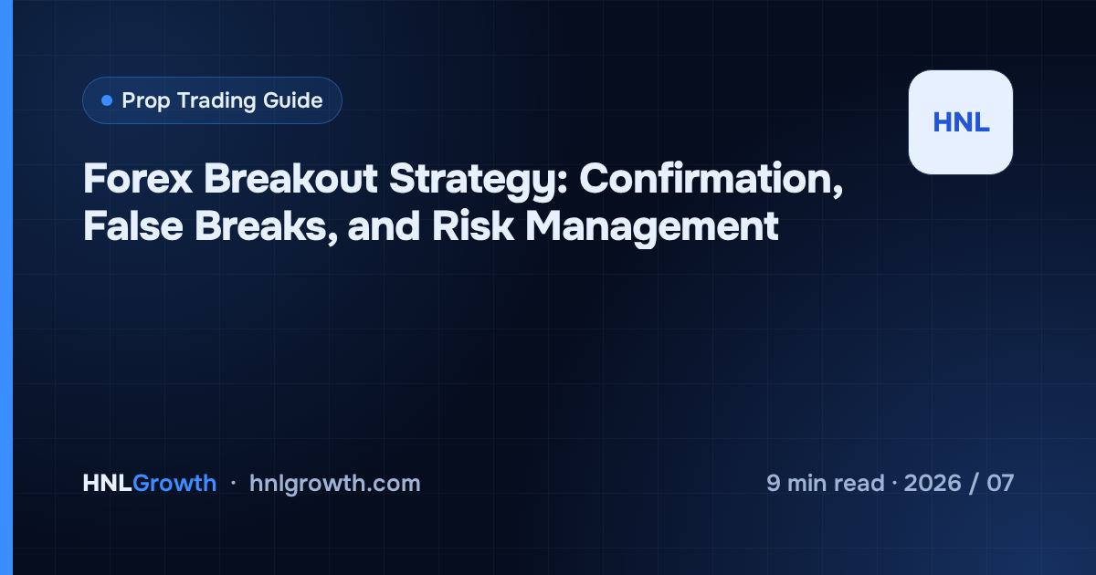 Forex Breakout Strategy: Confirmation, False Breaks, and Risk Management — cover image