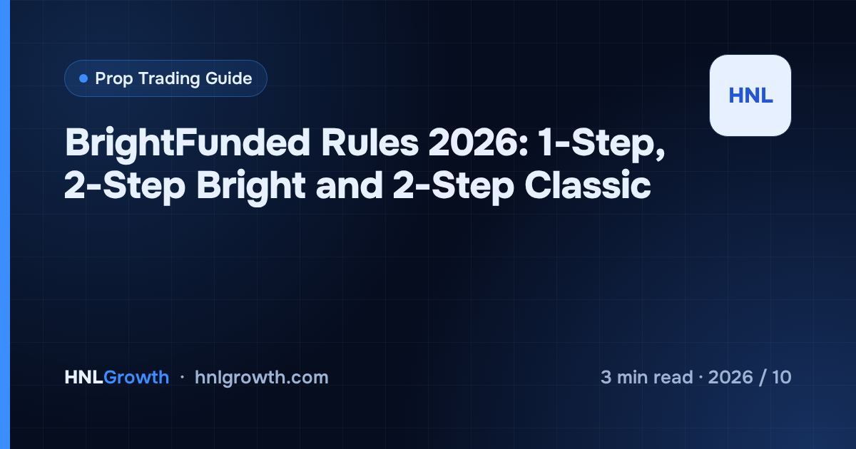 BrightFunded Rules 2026: 1-Step, 2-Step Bright and 2-Step Classic — cover image