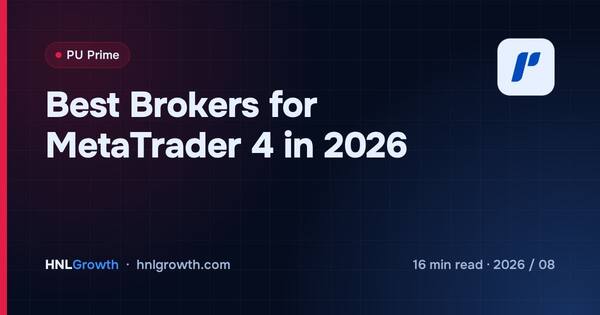 Best Brokers for MetaTrader 4 in 2026 cover illustration