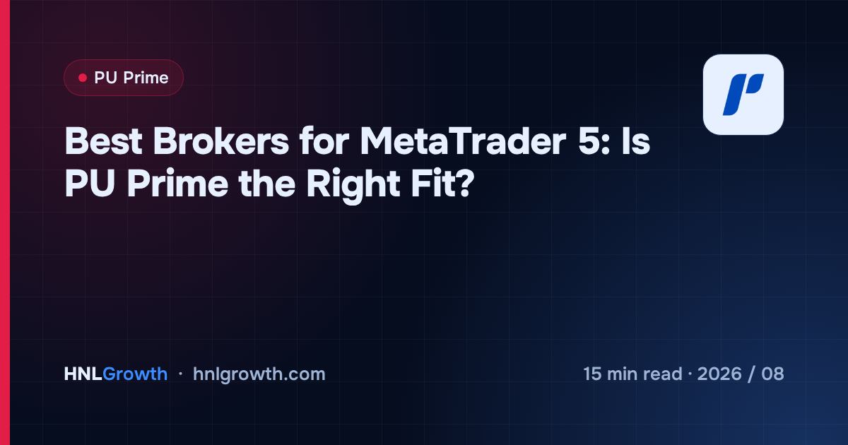 Best Brokers for MetaTrader 5: Is PU Prime the Right Fit? — cover image