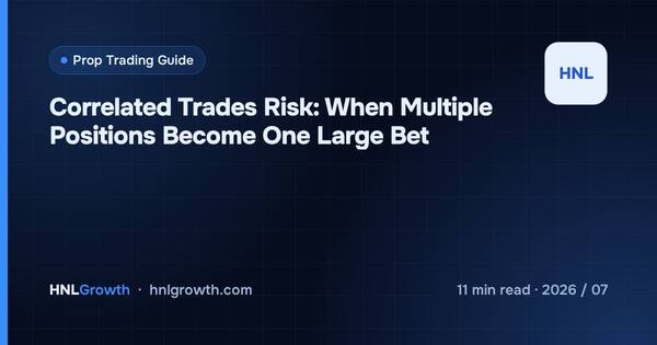 Correlated Trades Risk: When Multiple Positions Become One Large Bet cover illustration