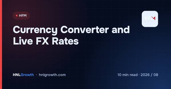 Currency Converter and Live FX Rates cover illustration