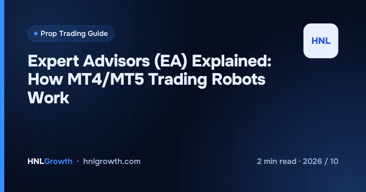 Expert Advisors (EA) Explained: How MT4/MT5 Trading Robots Work — cover image