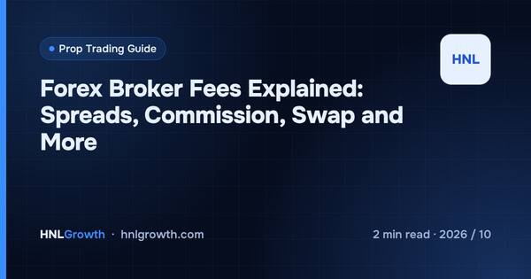 Forex Broker Fees Explained: Spreads, Commission, Swap and More cover illustration