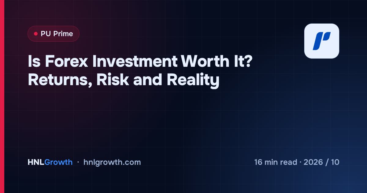 Is Forex Investment Worth It? Returns, Risk and Reality — cover image