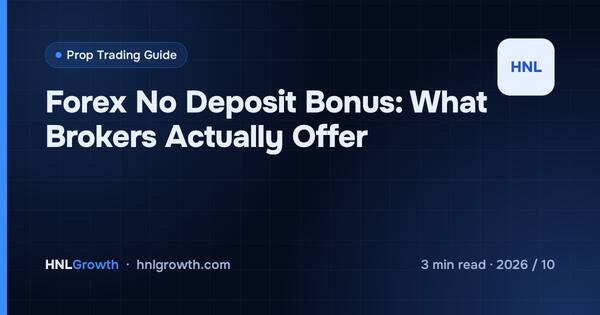 Forex No Deposit Bonus: What Brokers Actually Offer cover illustration