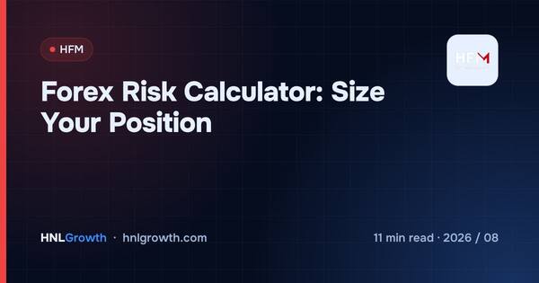 Forex Risk Calculator: Size Your Position cover illustration