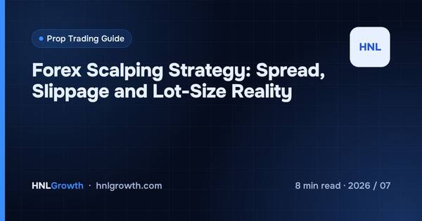 Forex Scalping Strategy: Spread, Slippage and Lot-Size Reality cover illustration
