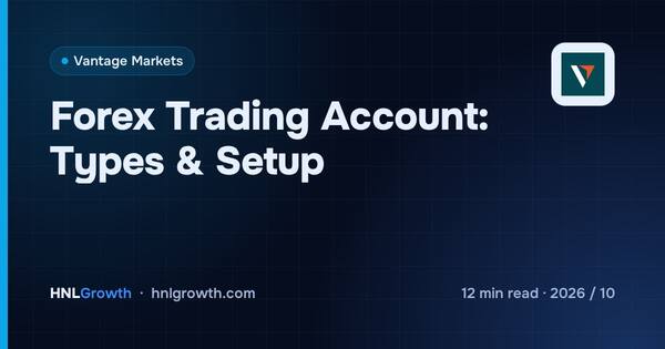 Forex Trading Account: Types & Setup cover illustration