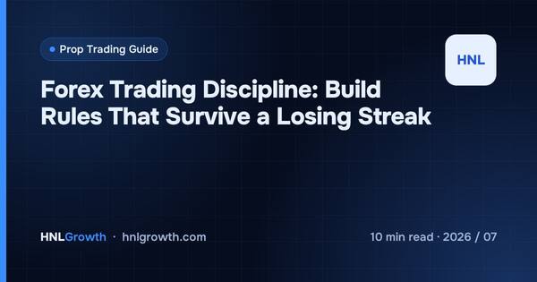 Forex Trading Discipline: Build Rules That Survive a Losing Streak cover illustration