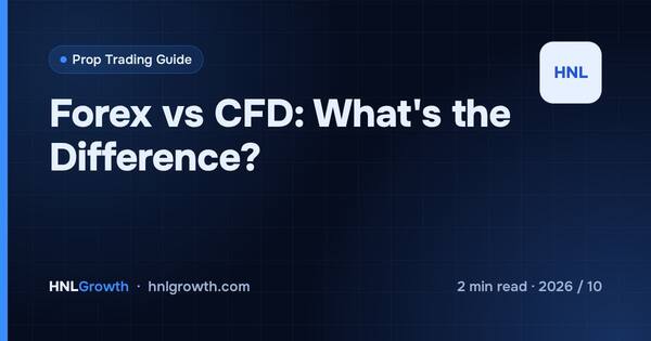 Forex vs CFD: What's the Difference? cover illustration