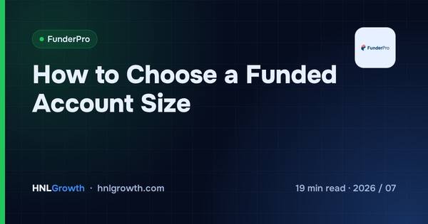 How to Choose a Funded Account Size cover illustration