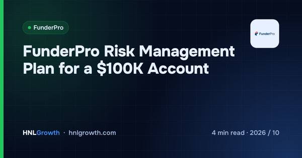 FunderPro Risk Management Plan for a $100K Account cover illustration