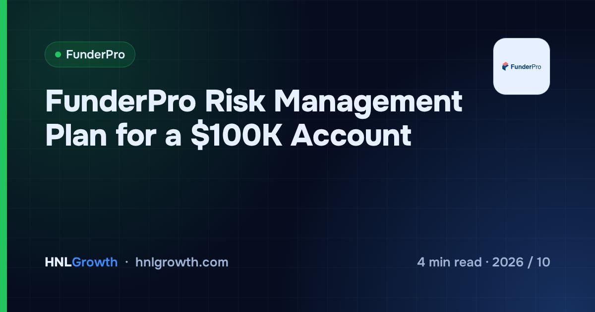 FunderPro Risk Management Plan for a $100K Account — cover image