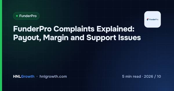 FunderPro Complaints Explained: Payout, Margin and Support Issues cover illustration