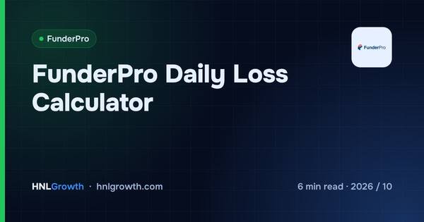 FunderPro Daily Loss Calculator cover illustration