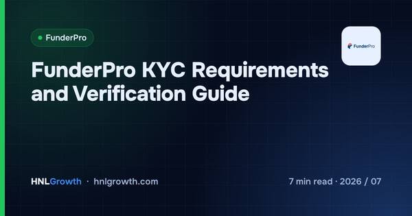 FunderPro KYC Requirements and Verification Guide cover illustration