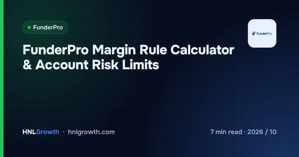 FunderPro Margin Rule Calculator & Account Risk Limits cover illustration