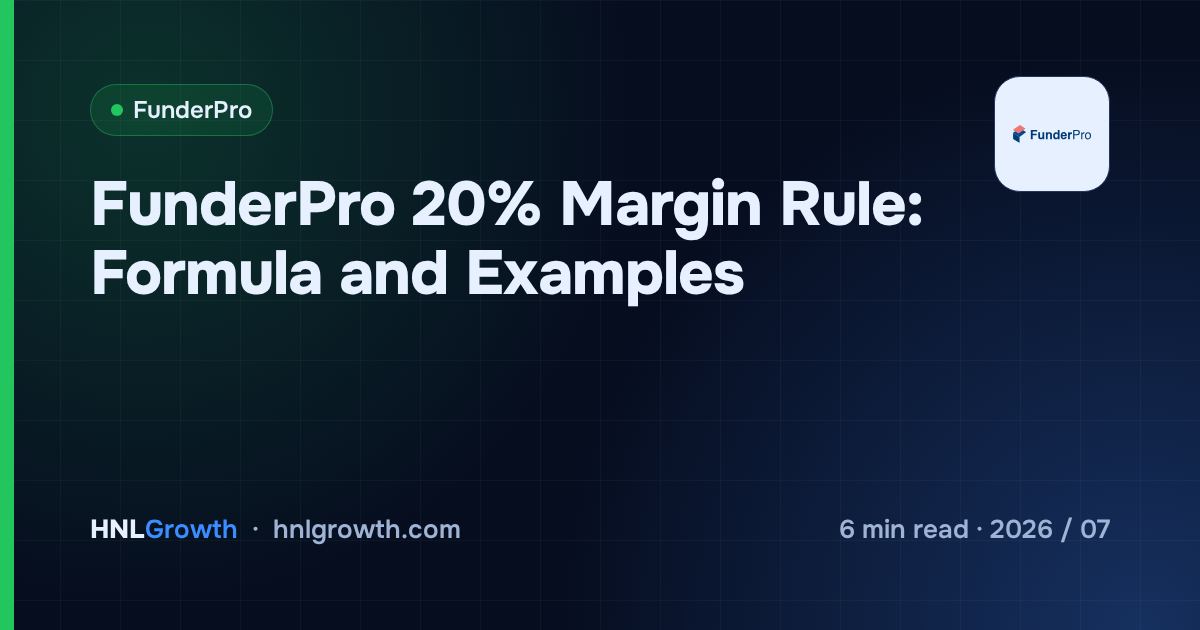 FunderPro 20% Margin Rule: Formula and Examples — cover image