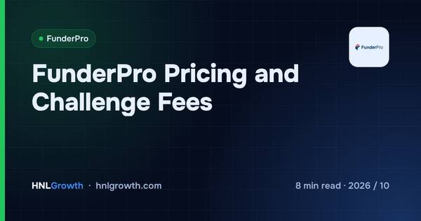 FunderPro Pricing and Challenge Fees cover illustration