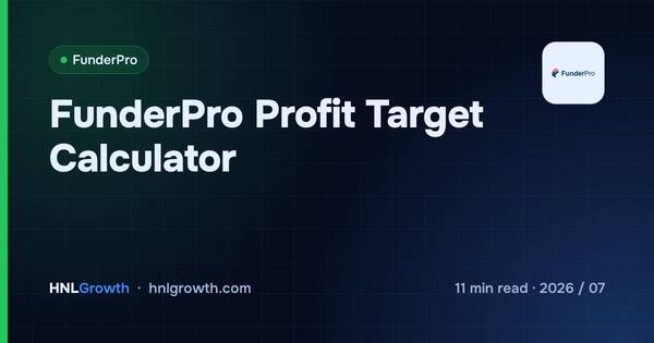 FunderPro Profit Target Calculator cover illustration
