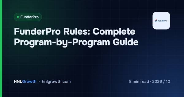 FunderPro Rules: Complete Program-by-Program Guide cover illustration