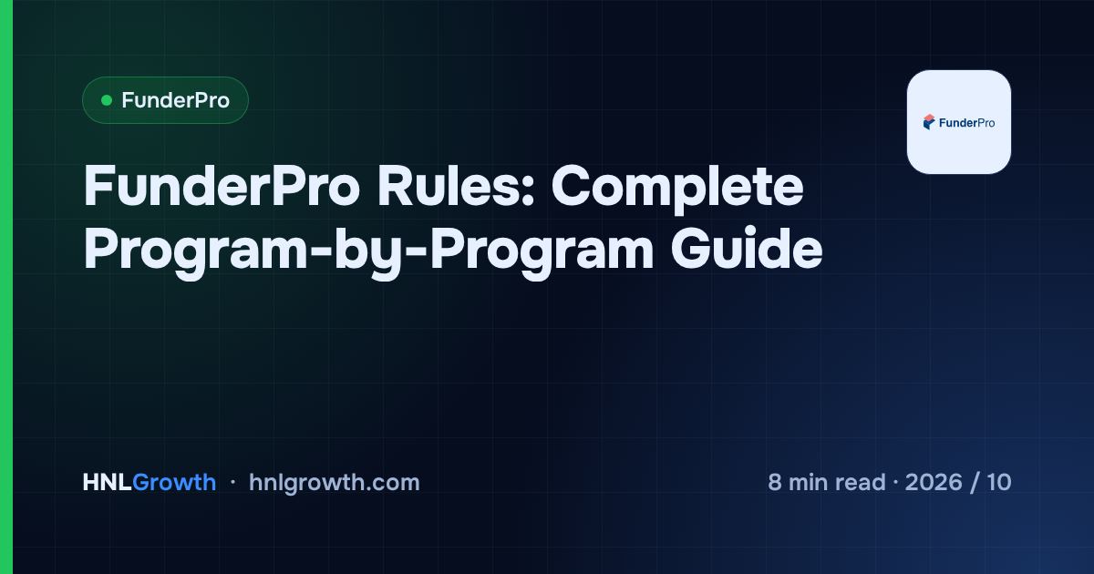 FunderPro Rules: Complete Program-by-Program Guide — cover image